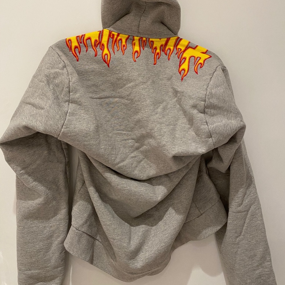 VETEMENTS Women's Grey Hoodie